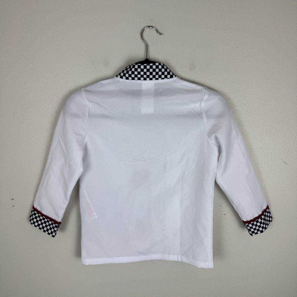 Disneyland Paris Ratatouille Chef Costume Kids 7/8 Chef Jacket Remy Halloween - Picture 9 of 9